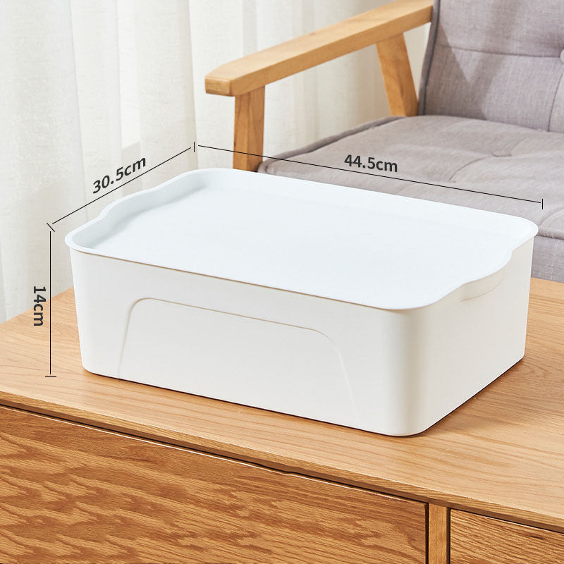 Organisateur de rangement en plastique.