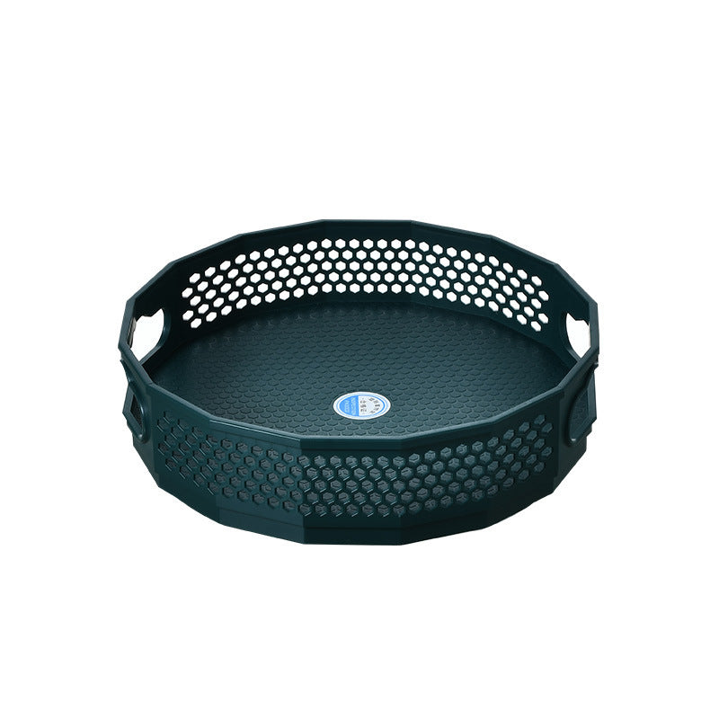 Support pour assaisonnement ou panier de fruits, rotatif 360°. 360 Rotatable Tray Kitchen Storage Rack Seasoning Spice