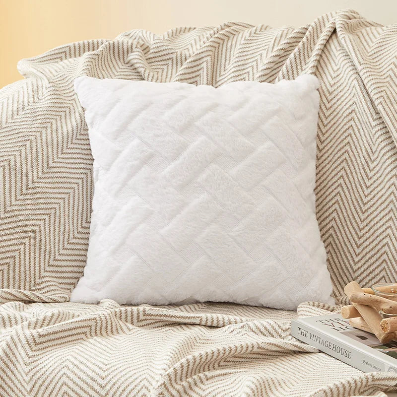 Coussin en velours 45x45cm ou 30x50cm.