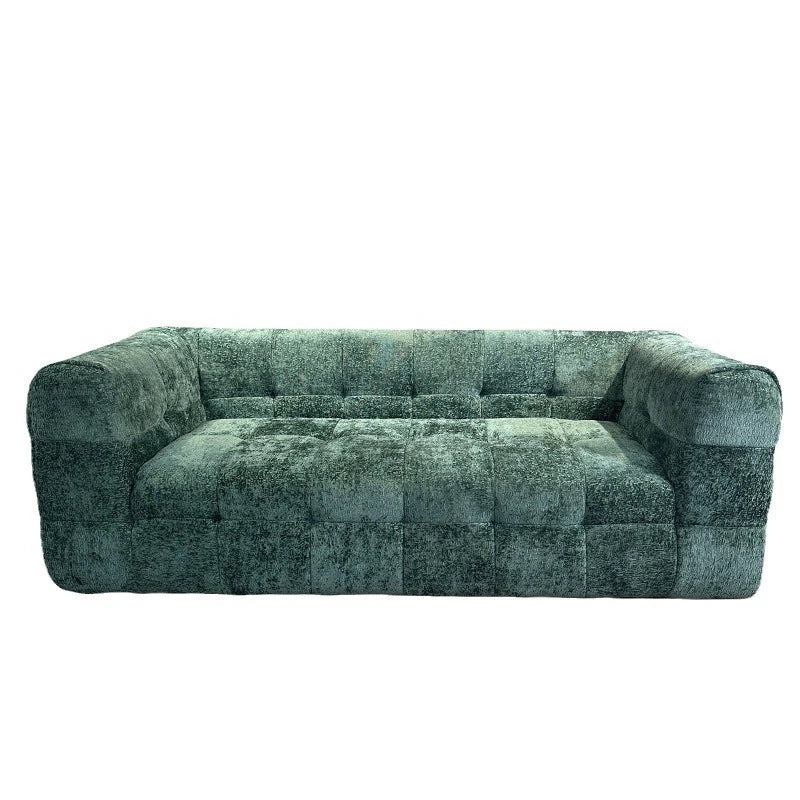 Sofa en velours de style nordique, 200cm.