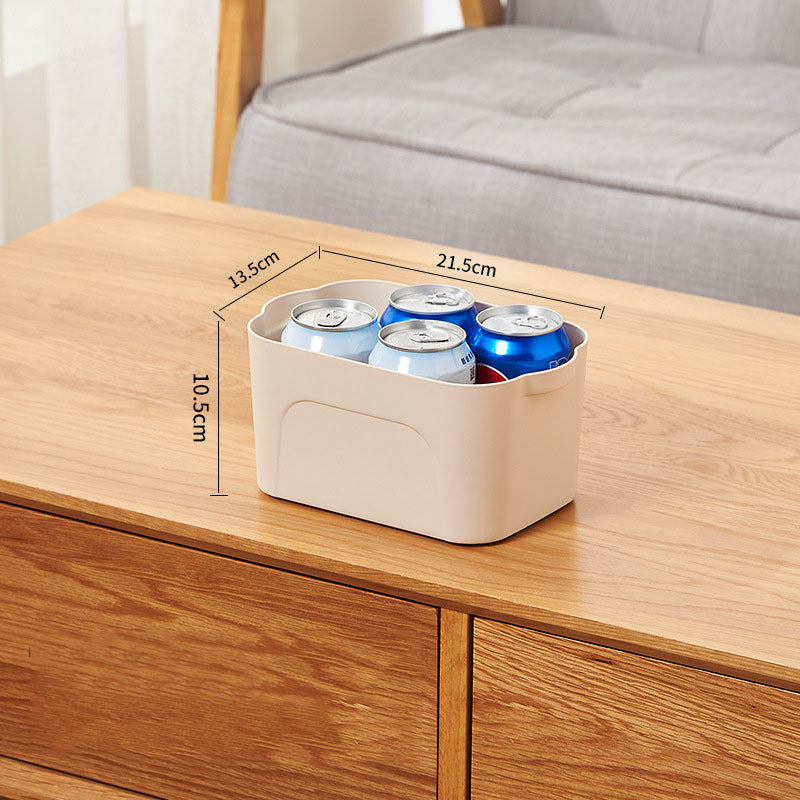 Organisateur de rangement en plastique.