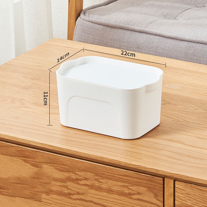 Organisateur de rangement en plastique.