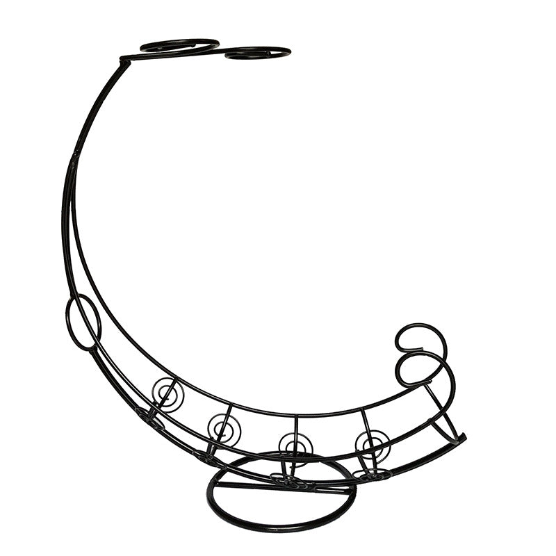 Support pour bouteille et verre de champagne. Creative Retro Wine Rack European Style.