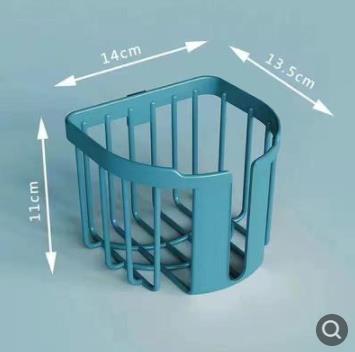 Support pour papier toilette, oruginal. Punch-Free Toilet Paper Shelf Bathroom.