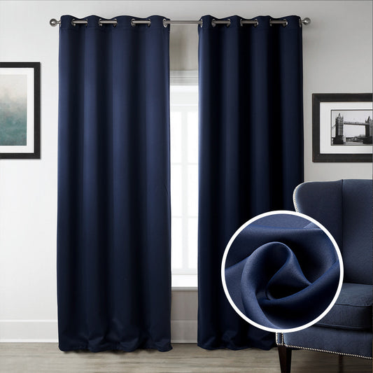 Rideau noir obscurcissants pour chambre ou salon. Bedroom Blackout Curtains Window Decor