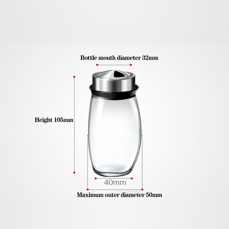 Carrousel rotatif pour épices. Glass Rack Detachable Spice Jar Kitchen.