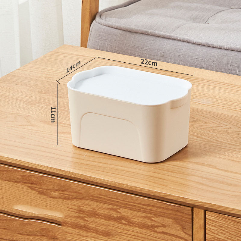 Organisateur de rangement en plastique.