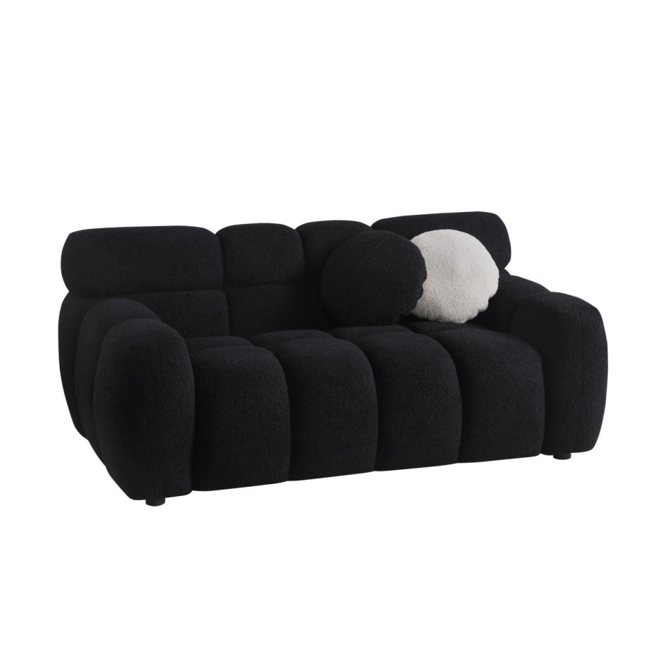 64.96 Length ,35.83inch Deepth, For USA People only, Marshmallow Sofa,loop Sofa ,2 Seater, BEIGE BUCKLE