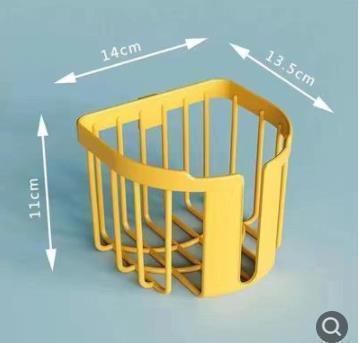 Support pour papier toilette, oruginal. Punch-Free Toilet Paper Shelf Bathroom.