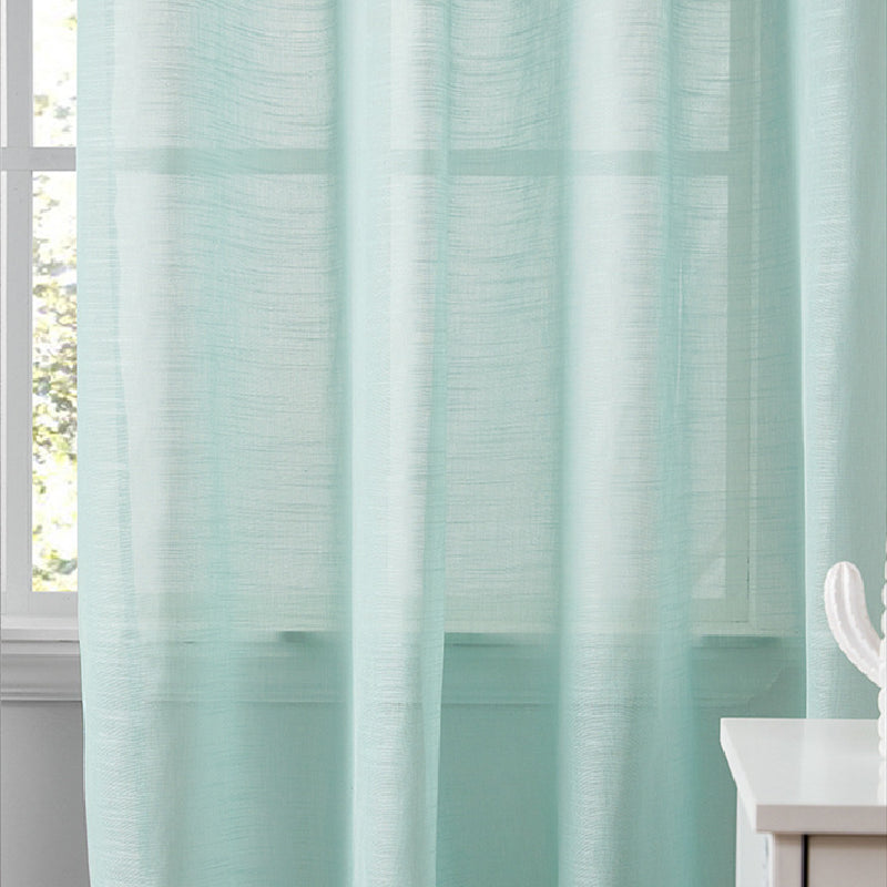 Rideau fin en voile. Home Decoration Solid Tulle Window Curtains