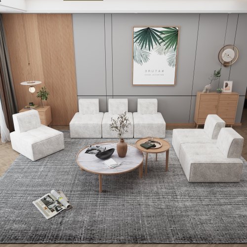 Fauteuil d'appoint, modulable en sherpa, canapé de sol pour adultes, pour salon, chambre, bureau. Livraison aux États-Unis seulement.