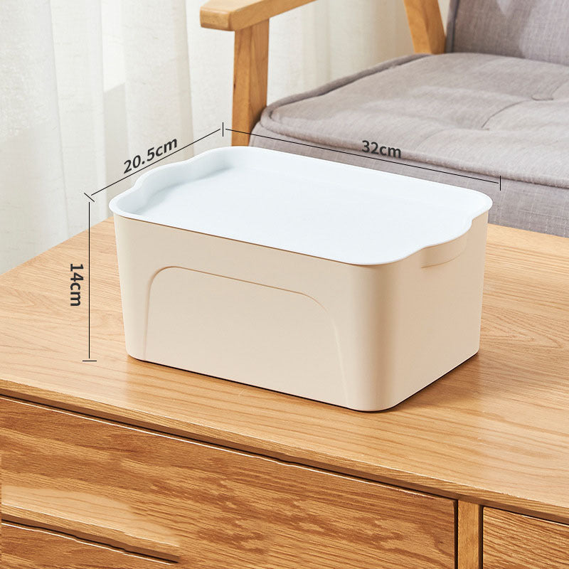 Organisateur de rangement en plastique.