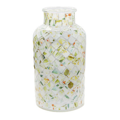 Vase de comptoir décoratif fait main.