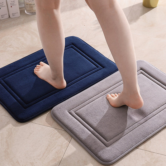 Tapis de bain imperméable en polyester.