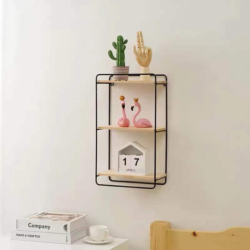 Étagère murale décorative sans perforation pour salon ou chambre