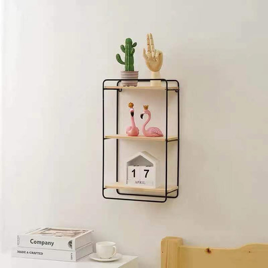 Étagère murale décorative sans perforation pour salon ou chambre