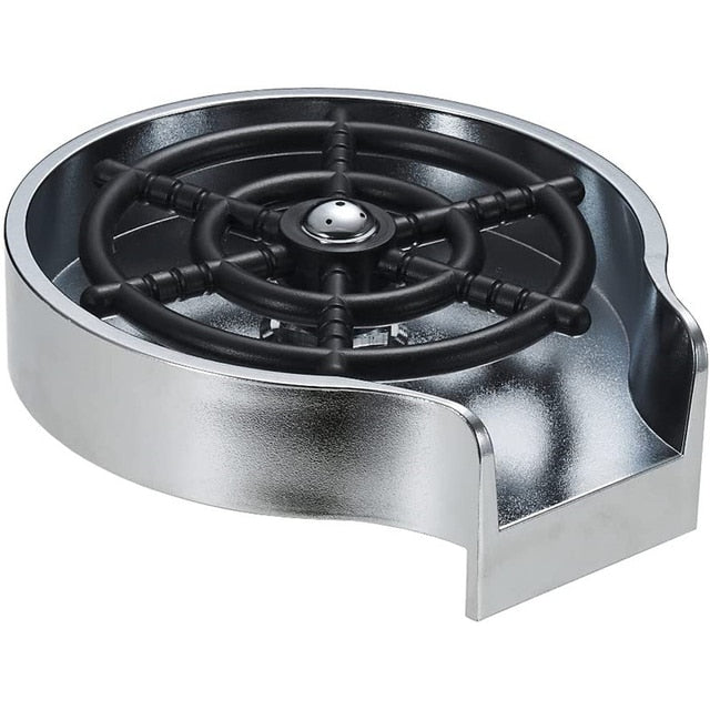 Laveur de tasses automatique. Automatic Cup Washer Bar Glass Rinser Cleaning.