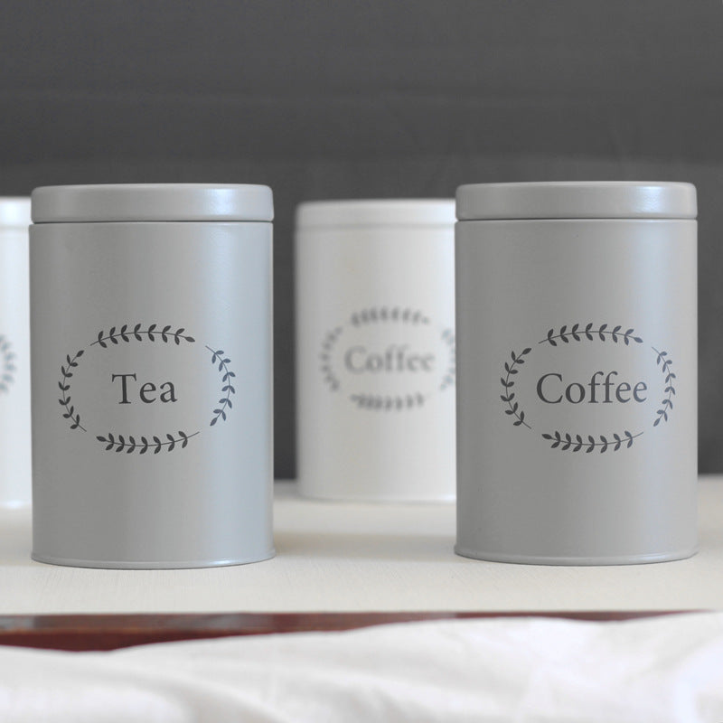 Boite de rangement Thé et café. Tea Coffee Storage Tank Desktop.