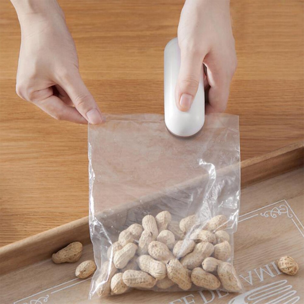 Mini Food Sealer Handheld Heat Vacuum Sealer
