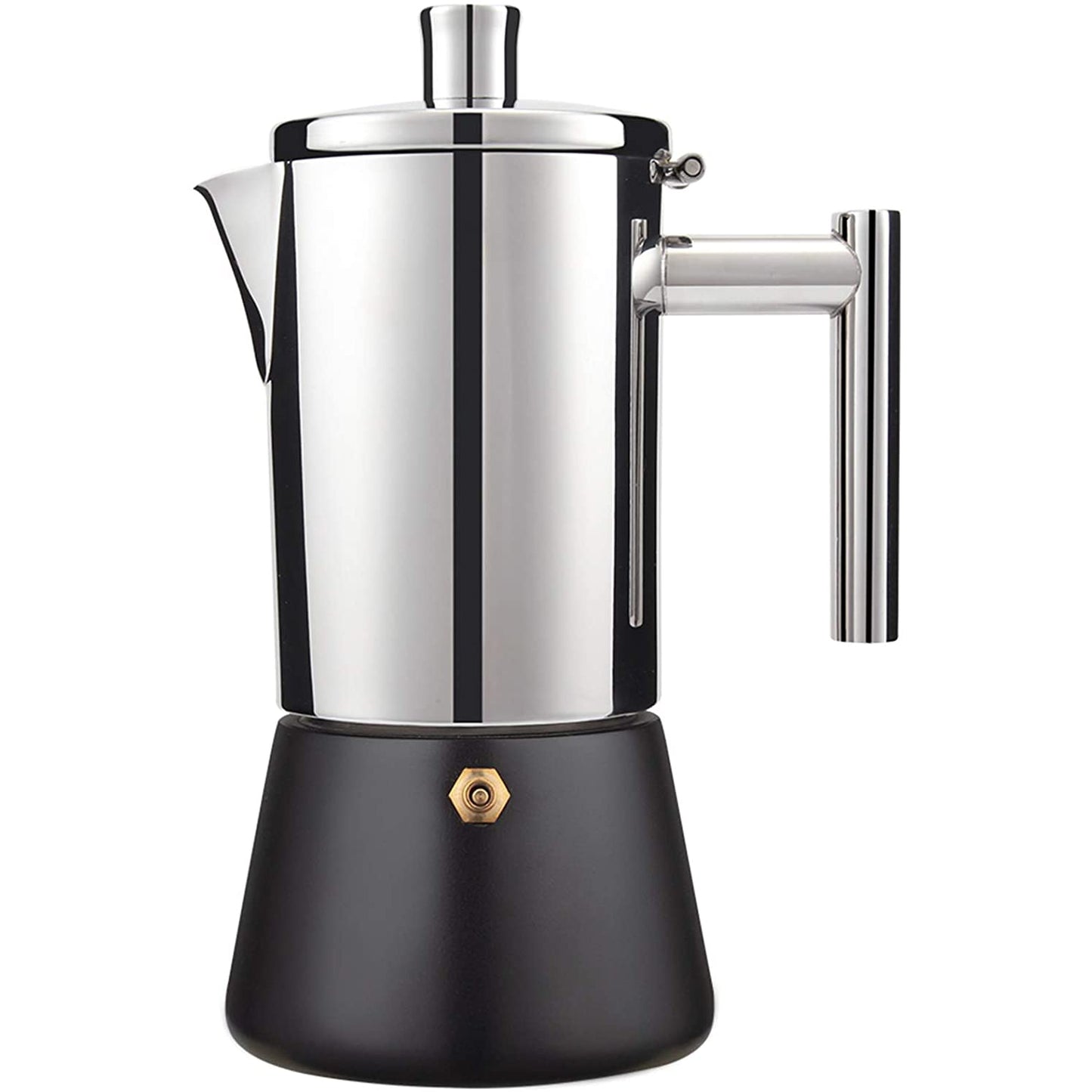 Cafetière en acier inoxydable de qualité. Stainless Steel Espresso Coffee