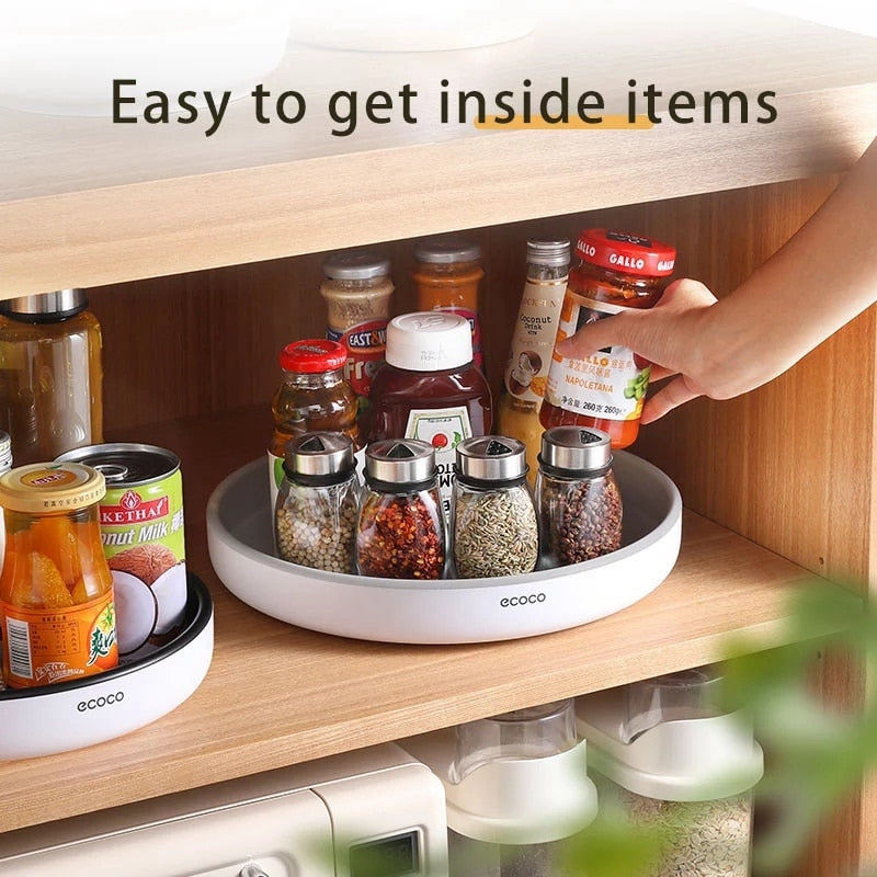 Porte épices rotatif. 360 Rotating  Seasoning Storage Organizer.