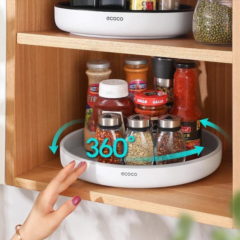 Porte épices rotatif. 360 Rotating  Seasoning Storage Organizer.