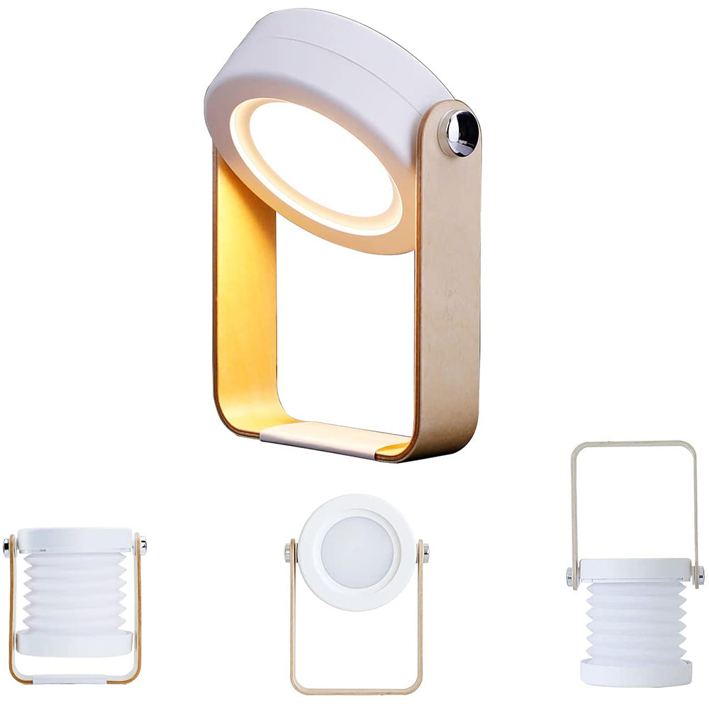 Lampe portable LED avec port USB. Portable Foldable LED Night Light USB Lantern