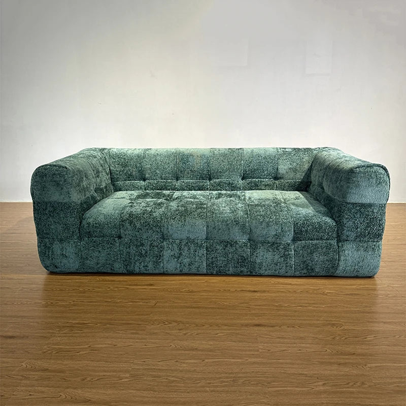 Sofa en velours de style nordique, 200cm.