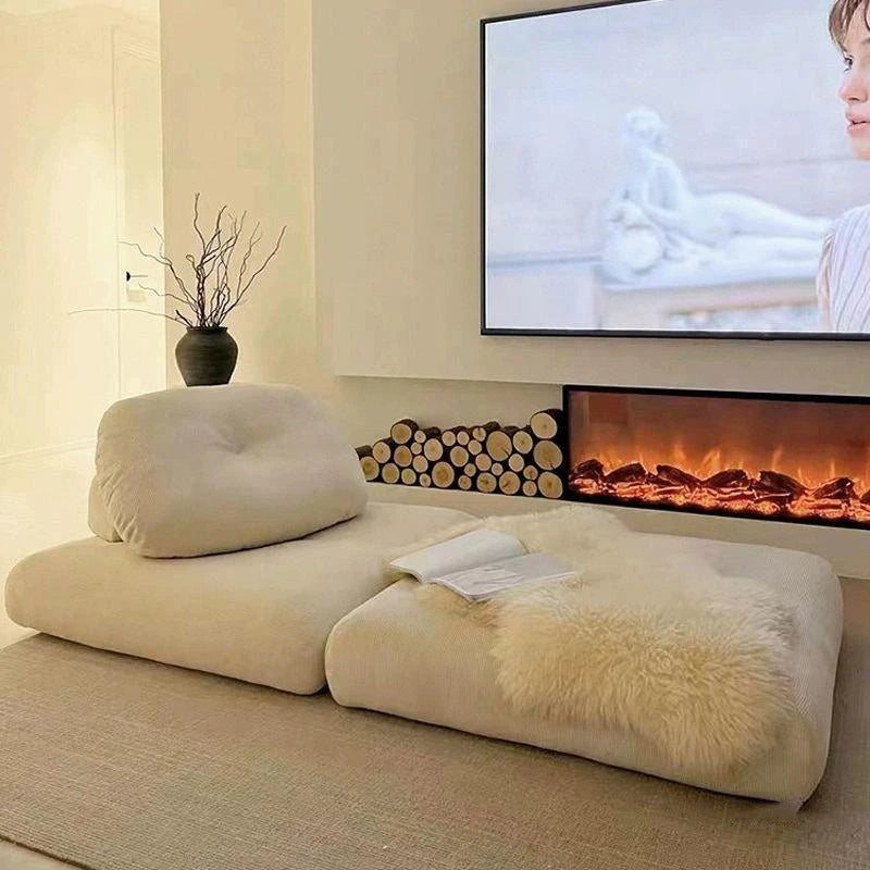 Sofa extensible pour plus de confort.