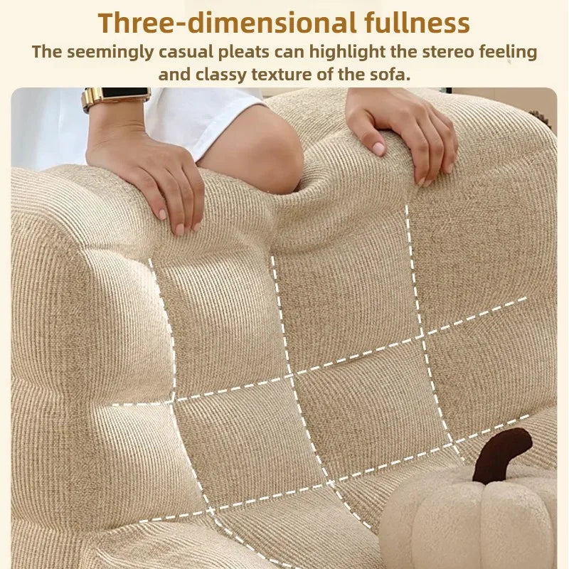 SOFA de style nordique, confortable et relaxant pour chambre ou salon.