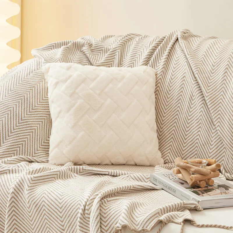 Coussin en velours  45x45cm ou 30x50cm.