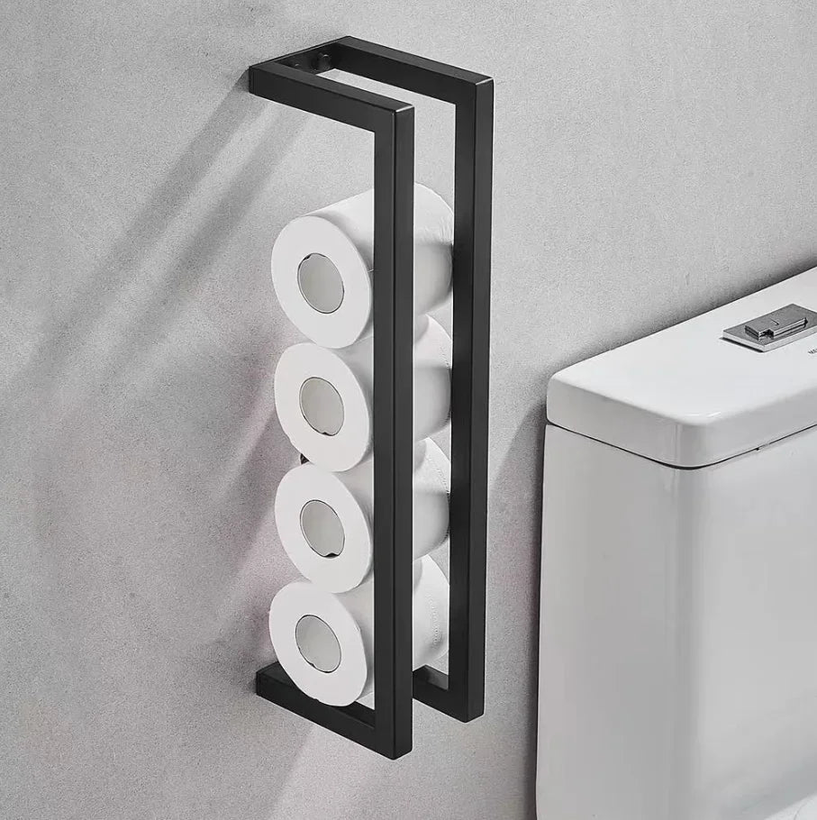 Bathroom towel rack/shelf. Bathroom towel rack, bath towel storage rack, hotel.