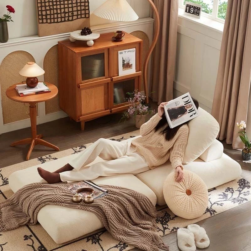 Sofa extensible pour plus de confort.