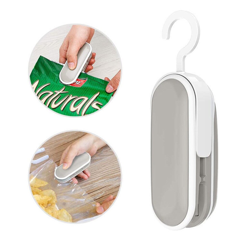 Mini Food Sealer Handheld Heat Vacuum Sealer