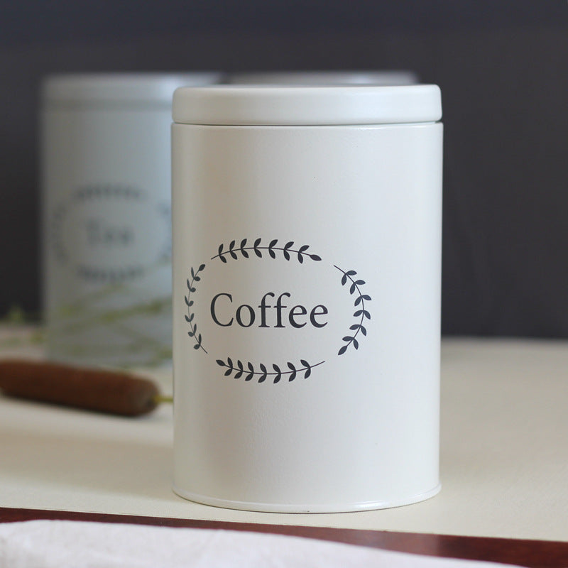 Boite de rangement Thé et café. Tea Coffee Storage Tank Desktop.