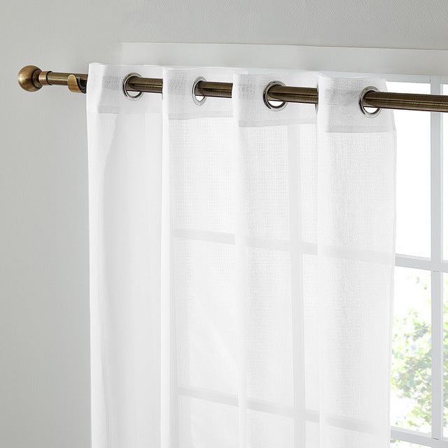 Rideau fin en voile. Home Decoration Solid Tulle Window Curtains