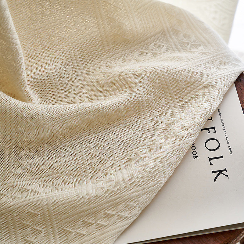 Tawny Gauze Curtain Living Room Bedroom.