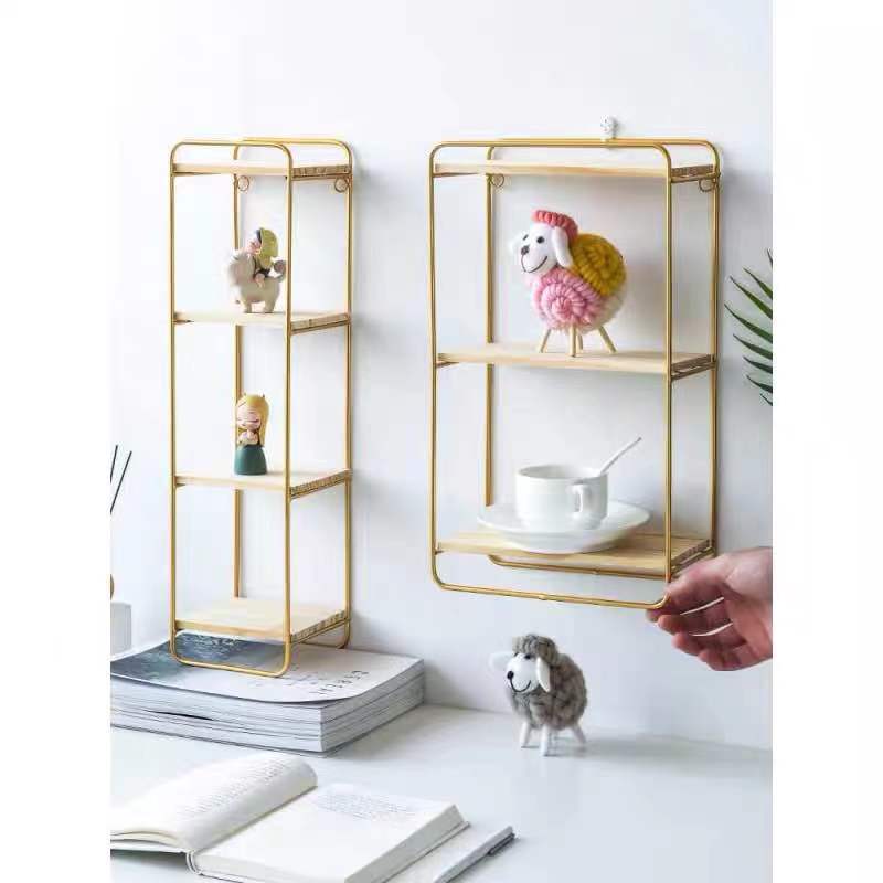 Étagère murale décorative sans perforation pour salon ou chambre