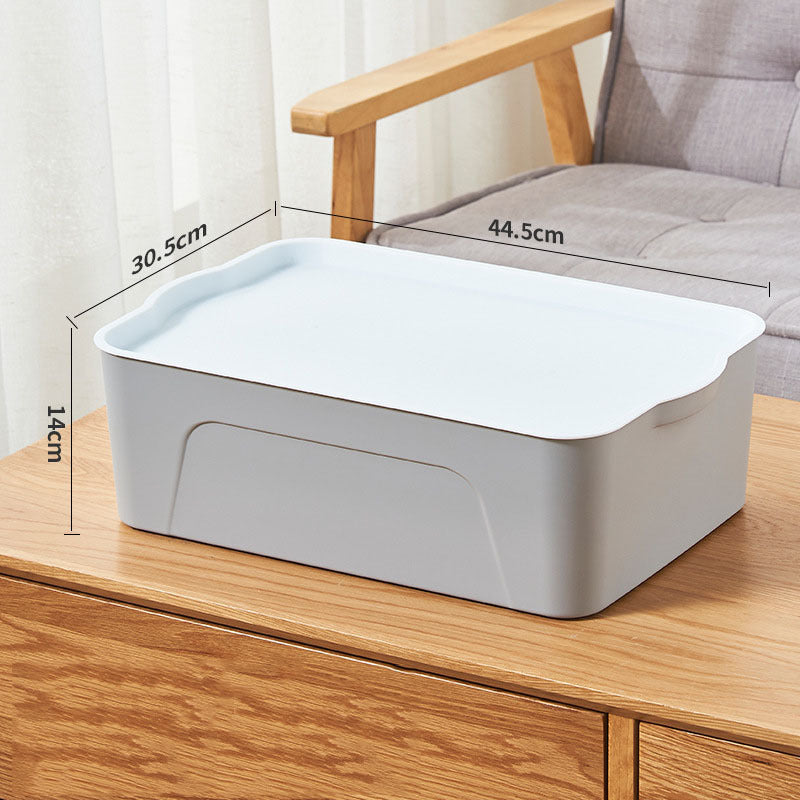 Organisateur de rangement en plastique.