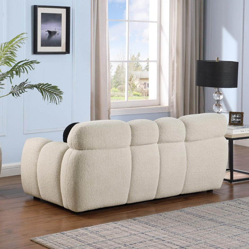 64.96 Length ,35.83inch Deepth, For USA People only, Marshmallow Sofa,loop Sofa ,2 Seater, BEIGE BUCKLE