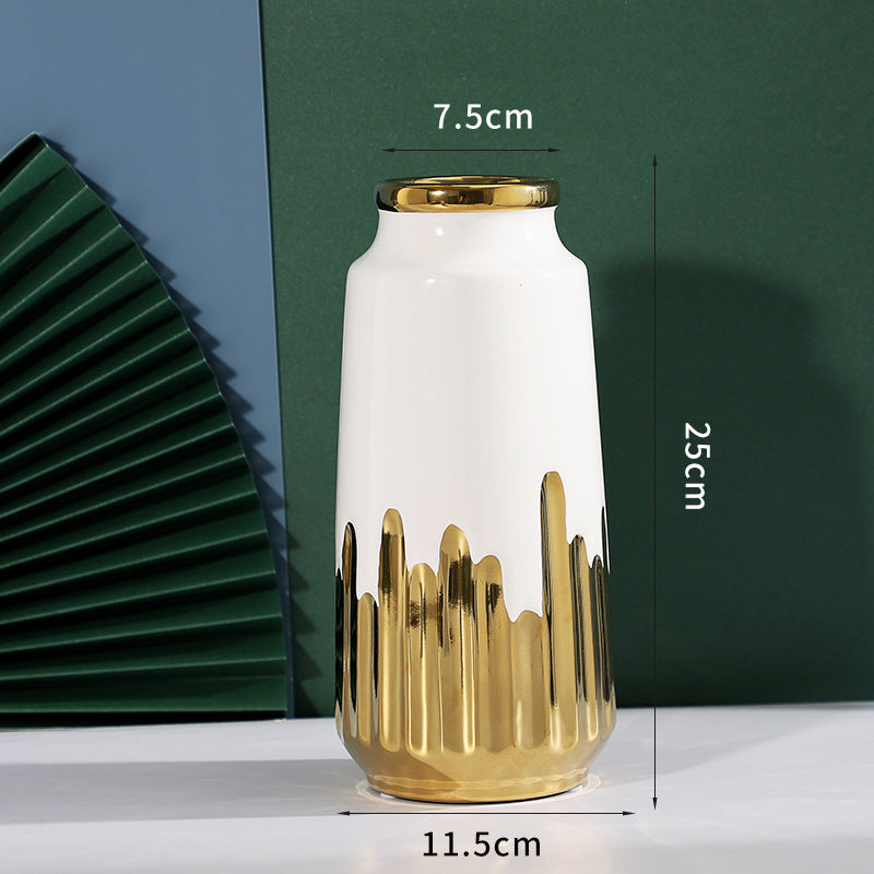 VASE en céramique pour décoration de salon, ameublement de maison