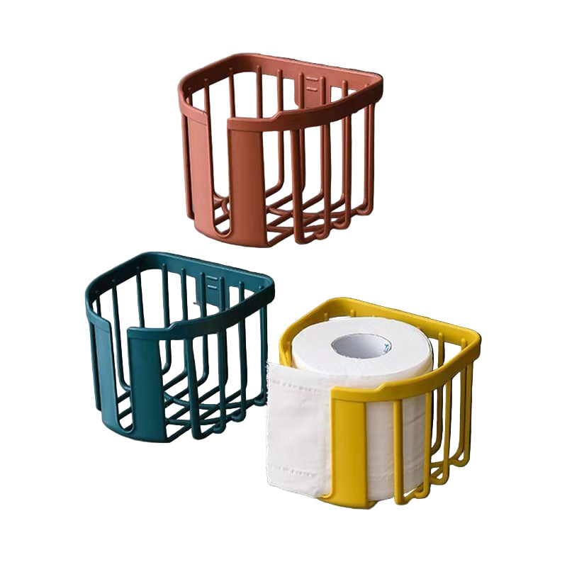 Support pour papier toilette, oruginal. Punch-Free Toilet Paper Shelf Bathroom.